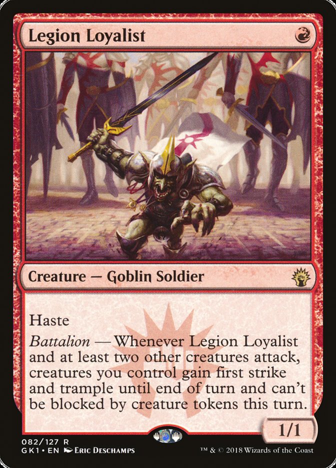 Legion Loyalist [Guilds of Ravnica Guild Kit] | I Want That Stuff Brandon