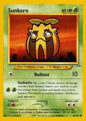 Sunkern (83/105) [Neo Destiny Unlimited] | I Want That Stuff Brandon