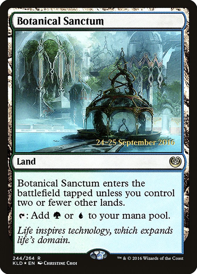 Botanical Sanctum [Kaladesh Prerelease Promos] | I Want That Stuff Brandon