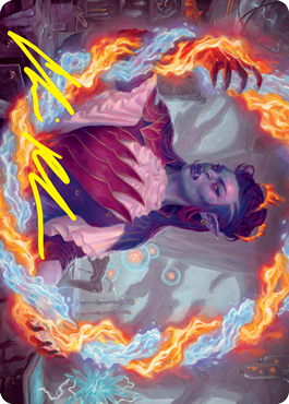 Rootha, Mercurial Artist Art Card (Gold-Stamped Signature) [Strixhaven: School of Mages Art Series] | I Want That Stuff Brandon