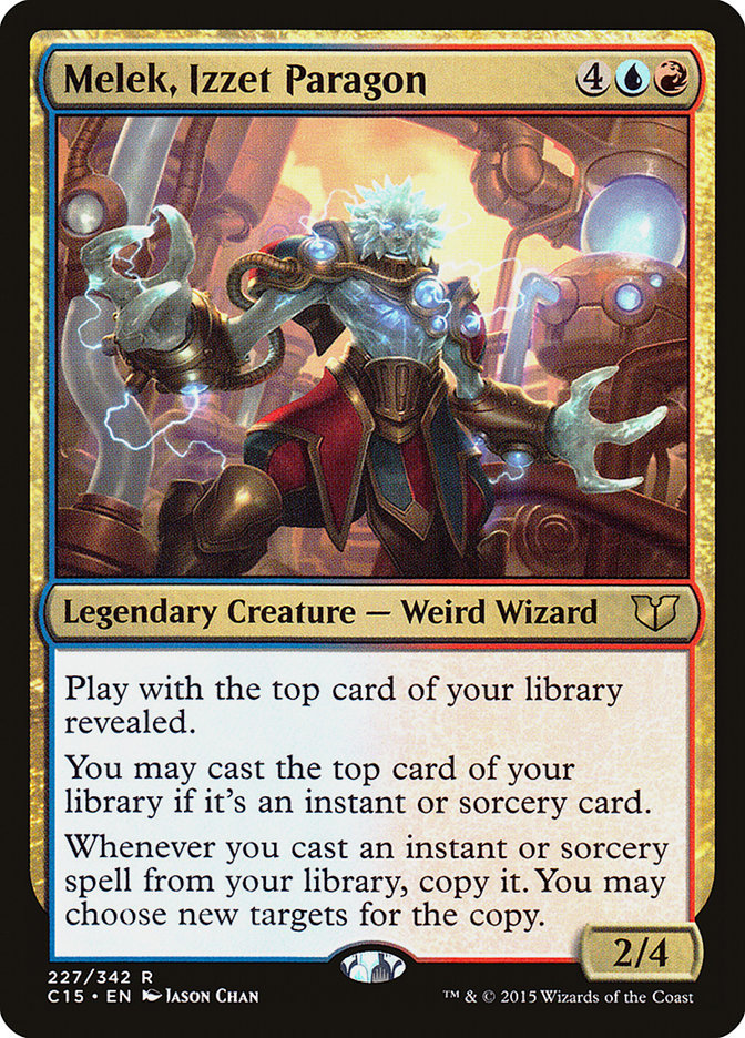 Melek, Izzet Paragon [Commander 2015] | I Want That Stuff Brandon