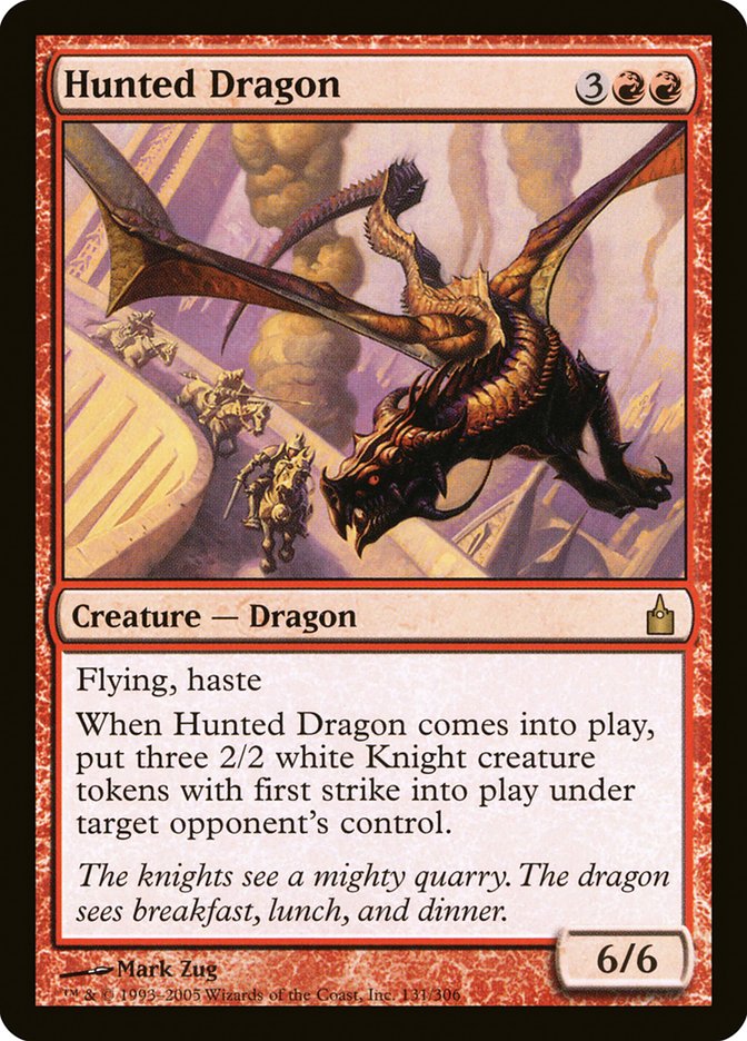 Hunted Dragon [Ravnica: City of Guilds] | I Want That Stuff Brandon