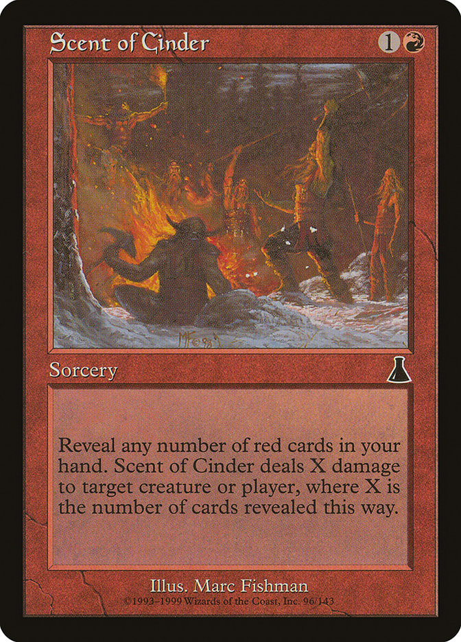 Scent of Cinder [Urza's Destiny] | I Want That Stuff Brandon