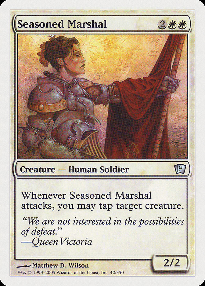 Seasoned Marshal [Ninth Edition] | I Want That Stuff Brandon