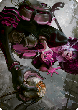 Undercity Scrounger Art Card [Kamigawa: Neon Dynasty Art Series] | I Want That Stuff Brandon