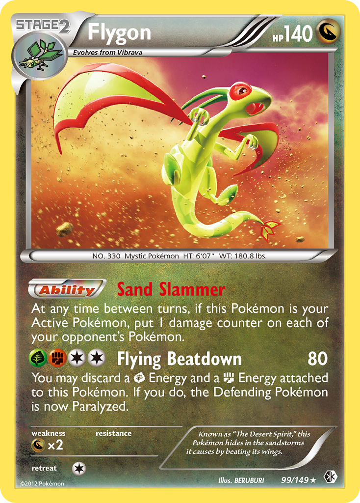 Flygon (99/149) [Black & White: Boundaries Crossed] | I Want That Stuff Brandon