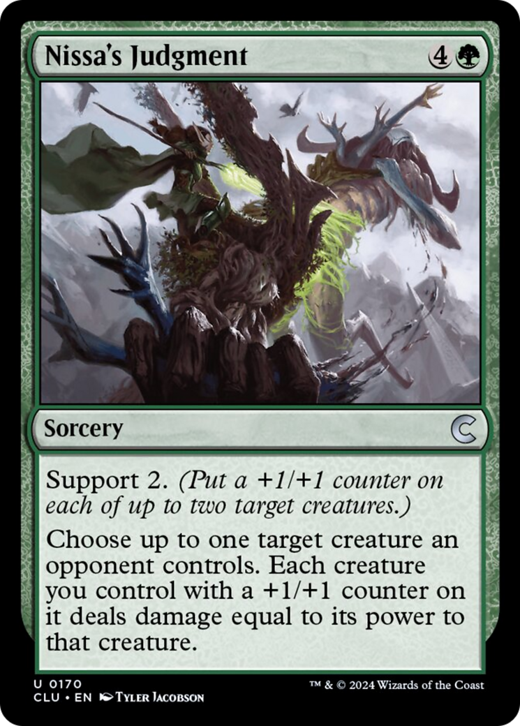 Nissa's Judgment [Ravnica: Clue Edition] | I Want That Stuff Brandon