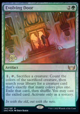 Evolving Door [Streets of New Capenna Prerelease Promos] | I Want That Stuff Brandon