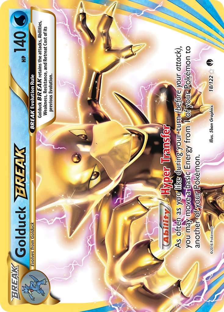 Golduck BREAK (18/122) [XY: BREAKpoint] | I Want That Stuff Brandon