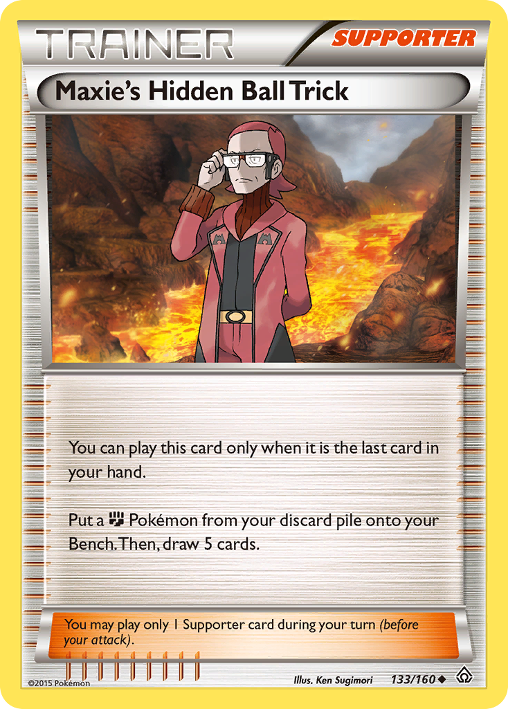 Maxie's Hidden Ball Trick (133/160) [XY: Primal Clash] | I Want That Stuff Brandon