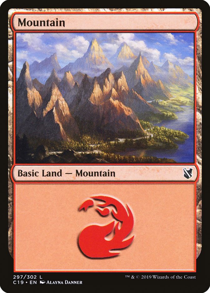 Mountain (297) [Commander 2019] | I Want That Stuff Brandon