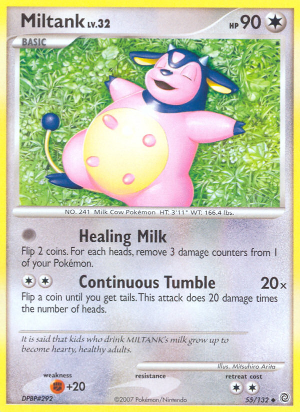 Miltank (55/132) [Diamond & Pearl: Secret Wonders] | I Want That Stuff Brandon