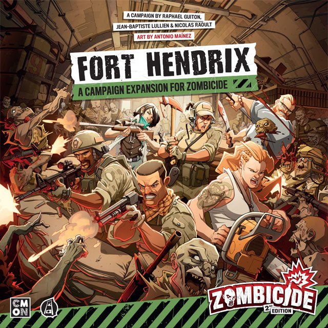 Zombicide 2nd Ed: Fort Hendrix Expansion | I Want That Stuff Brandon