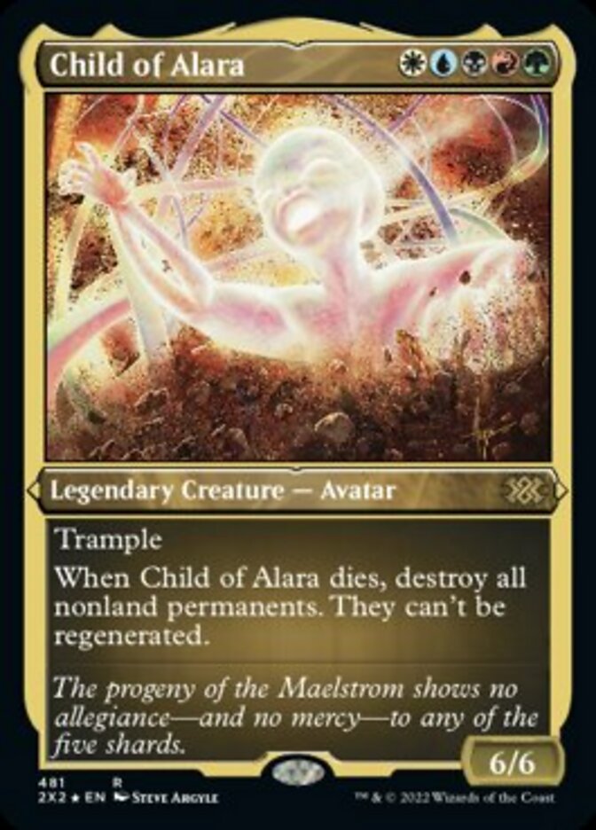 Child of Alara (Foil Etched) [Double Masters 2022] | I Want That Stuff Brandon