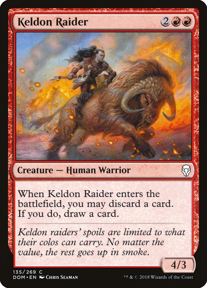 Keldon Raider [Dominaria] | I Want That Stuff Brandon