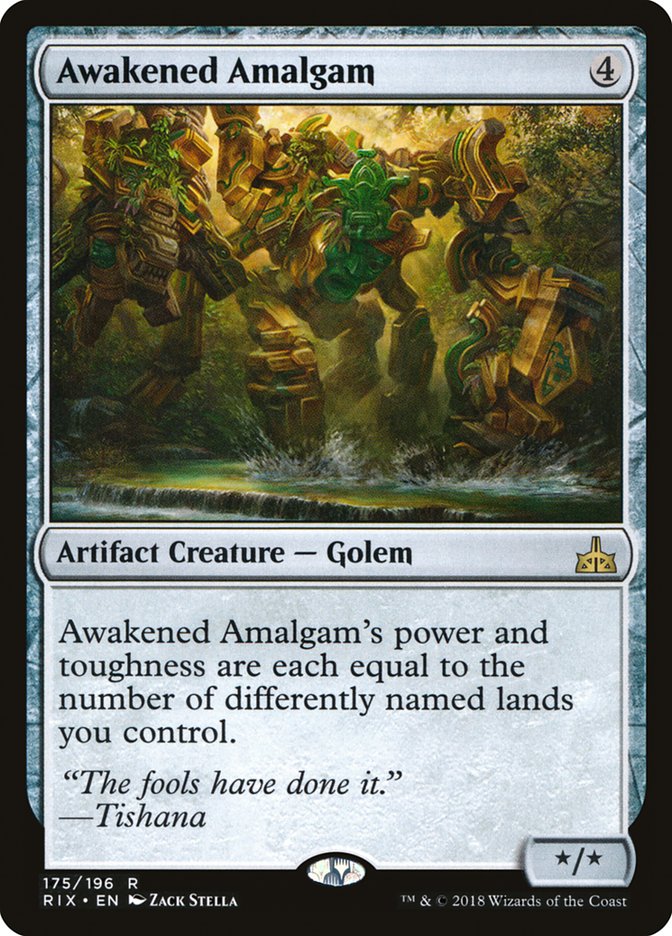 Awakened Amalgam [Rivals of Ixalan] | I Want That Stuff Brandon