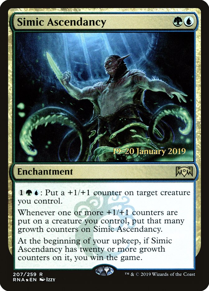 Simic Ascendancy [Ravnica Allegiance Prerelease Promos] | I Want That Stuff Brandon