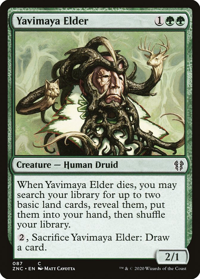 Yavimaya Elder [Zendikar Rising Commander] | I Want That Stuff Brandon