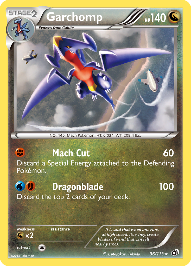 Garchomp (96/113) [Black & White: Legendary Treasures] | I Want That Stuff Brandon