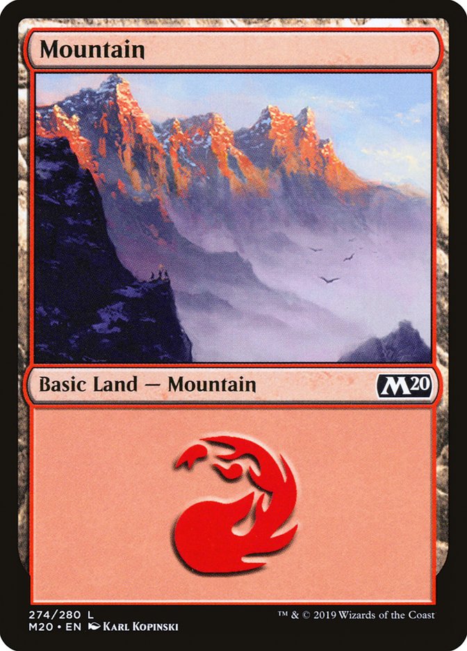 Mountain (274) [Core Set 2020] | I Want That Stuff Brandon