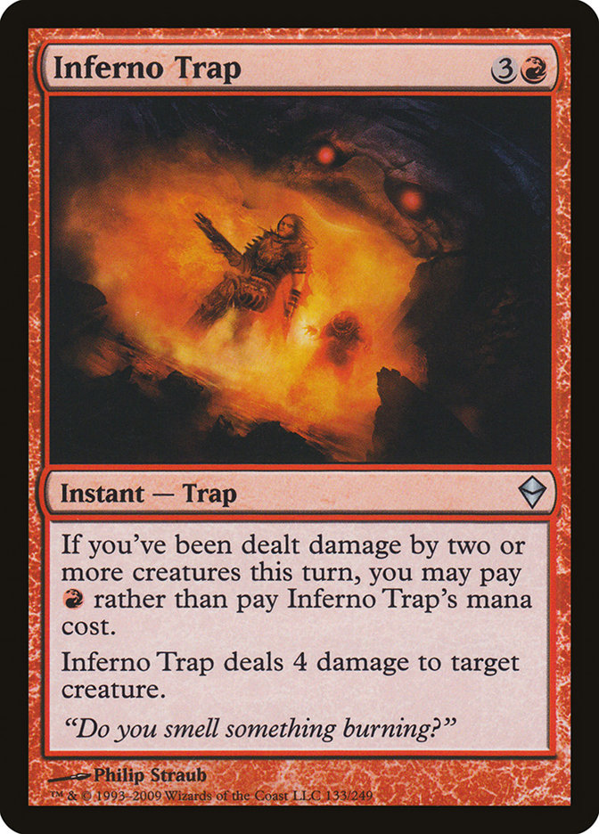 Inferno Trap [Zendikar] | I Want That Stuff Brandon
