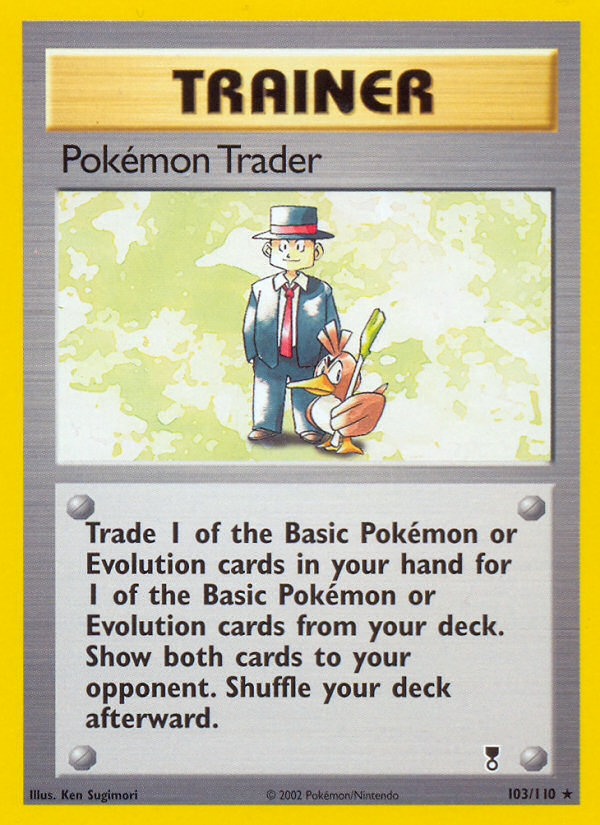 Pokemon Trader (103/110) [Legendary Collection] | I Want That Stuff Brandon