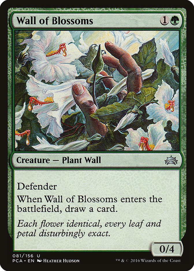 Wall of Blossoms [Planechase Anthology] | I Want That Stuff Brandon