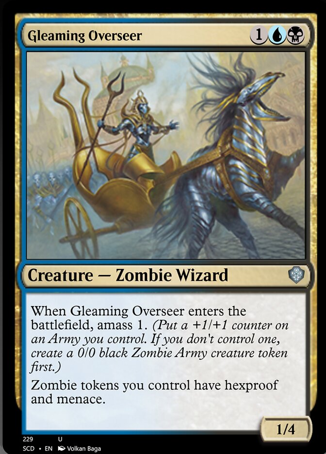 Gleaming Overseer [Starter Commander Decks] | I Want That Stuff Brandon