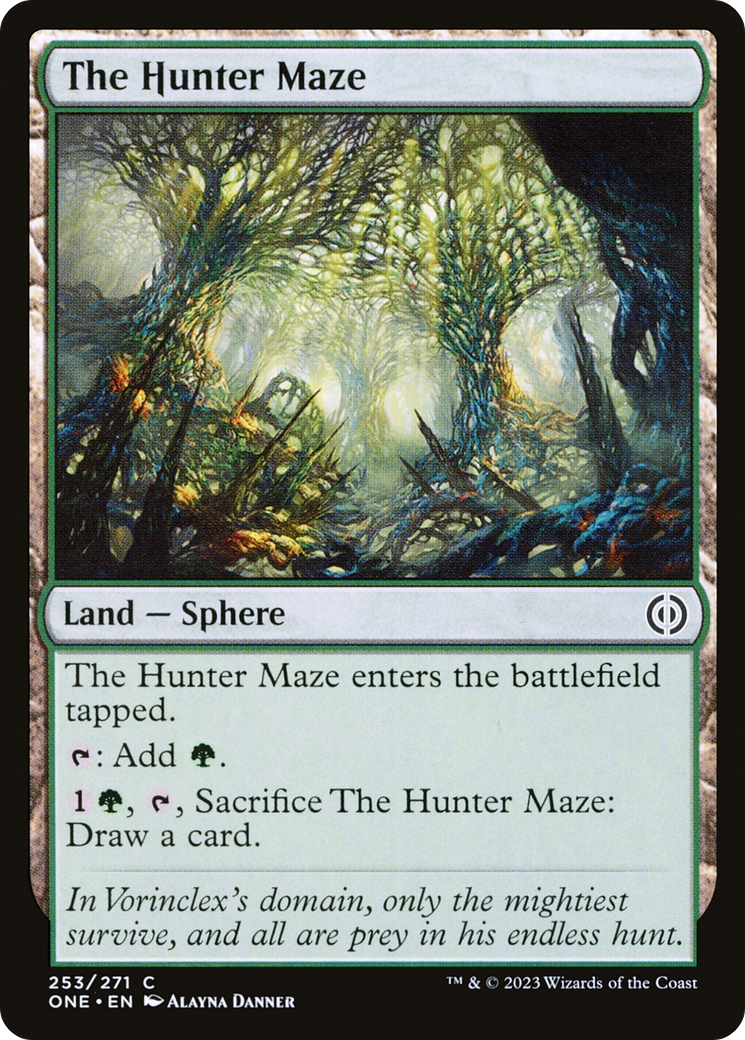 The Hunter Maze [Phyrexia: All Will Be One] | I Want That Stuff Brandon