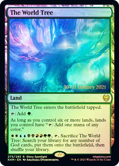 The World Tree [Kaldheim Prerelease Promos] | I Want That Stuff Brandon