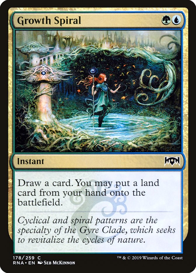 Growth Spiral [Ravnica Allegiance] | I Want That Stuff Brandon