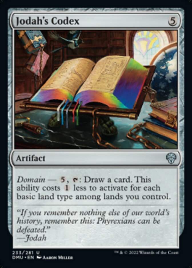 Jodah's Codex [Dominaria United] | I Want That Stuff Brandon