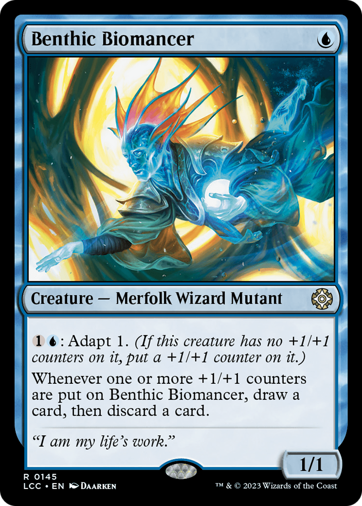 Benthic Biomancer [The Lost Caverns of Ixalan Commander] | I Want That Stuff Brandon