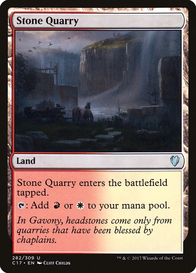Stone Quarry [Commander 2017] | I Want That Stuff Brandon