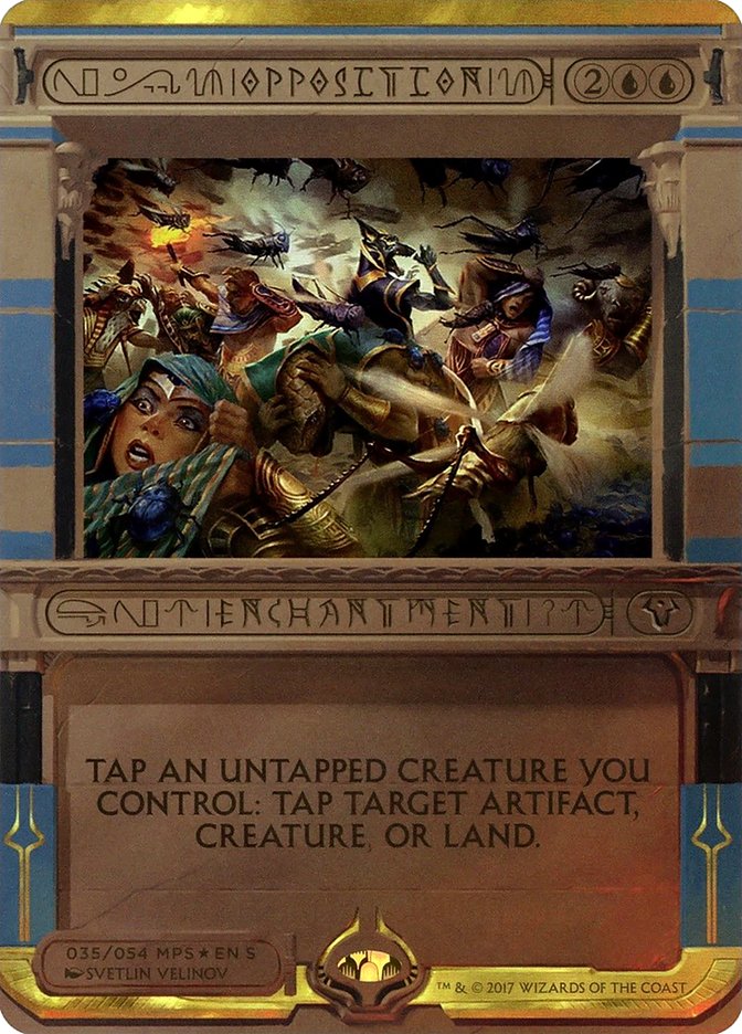 Opposition (Invocation) [Amonkhet Invocations] | I Want That Stuff Brandon