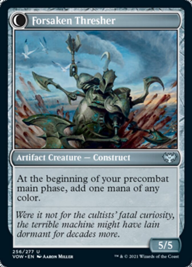 Foreboding Statue // Forsaken Thresher [Innistrad: Crimson Vow] | I Want That Stuff Brandon