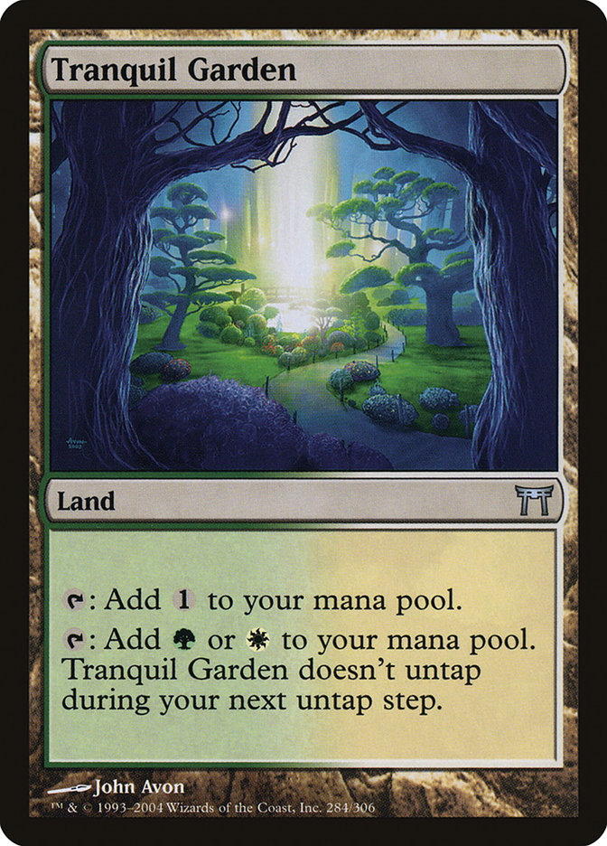 Tranquil Garden [Champions of Kamigawa] | I Want That Stuff Brandon