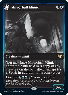 Mirrorhall Mimic // Ghastly Mimicry [Innistrad: Double Feature] | I Want That Stuff Brandon