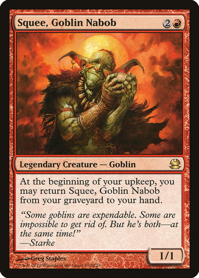 Squee, Goblin Nabob [Modern Masters] | I Want That Stuff Brandon