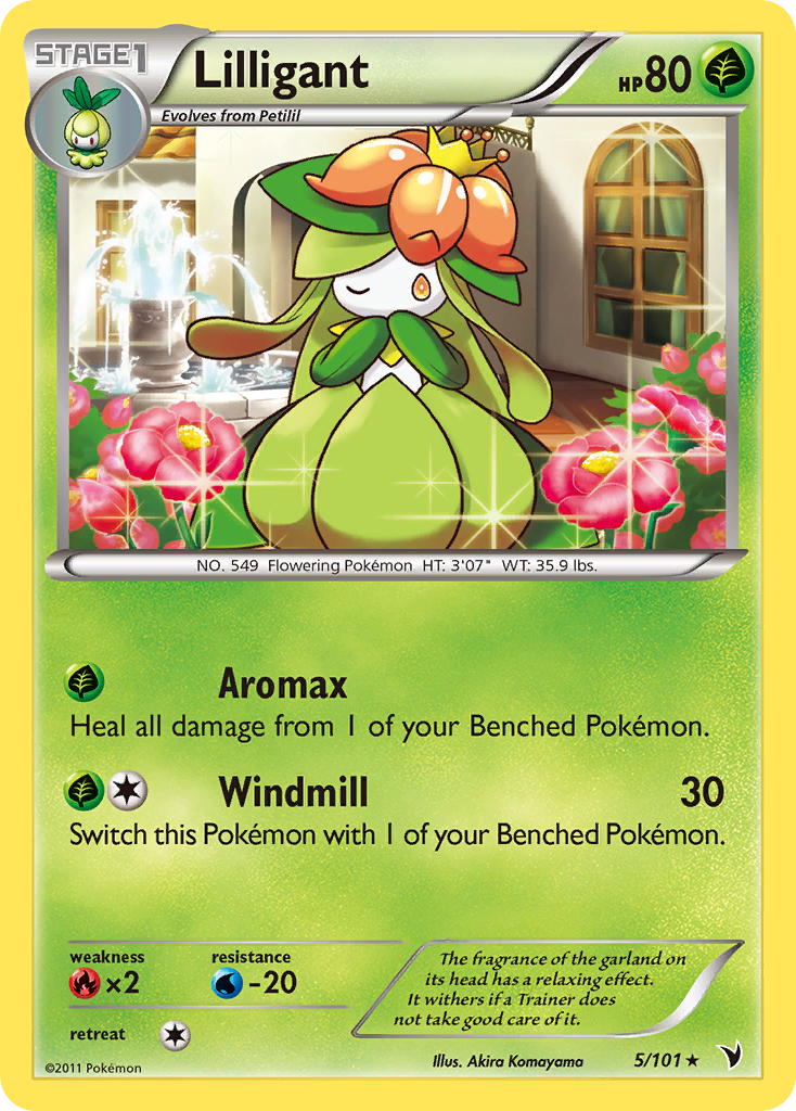 Lilligant (5/101) [Black & White: Noble Victories] | I Want That Stuff Brandon