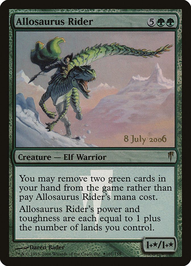 Allosaurus Rider [Coldsnap Promos] | I Want That Stuff Brandon