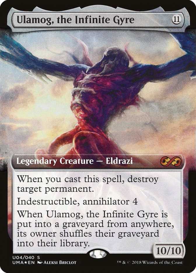 Ulamog, the Infinite Gyre (Topper) [Ultimate Masters Box Topper] | I Want That Stuff Brandon