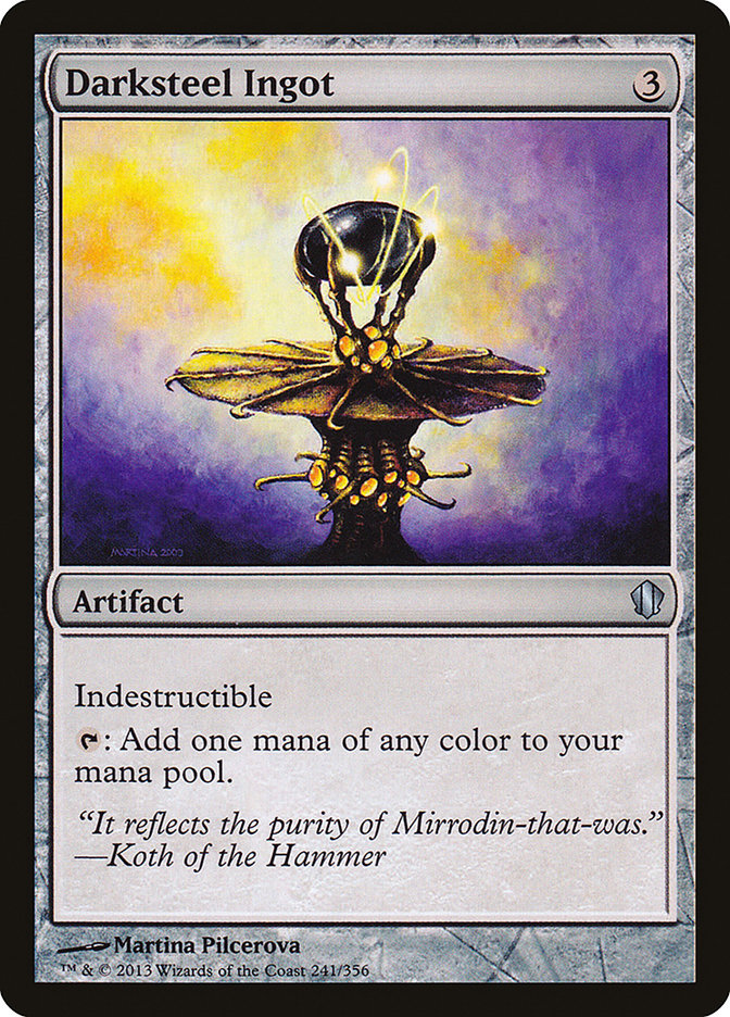 Darksteel Ingot [Commander 2013] | I Want That Stuff Brandon