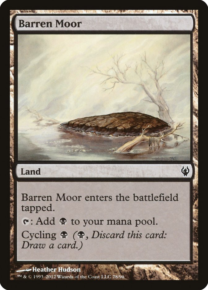 Barren Moor [Duel Decks: Izzet vs. Golgari] | I Want That Stuff Brandon