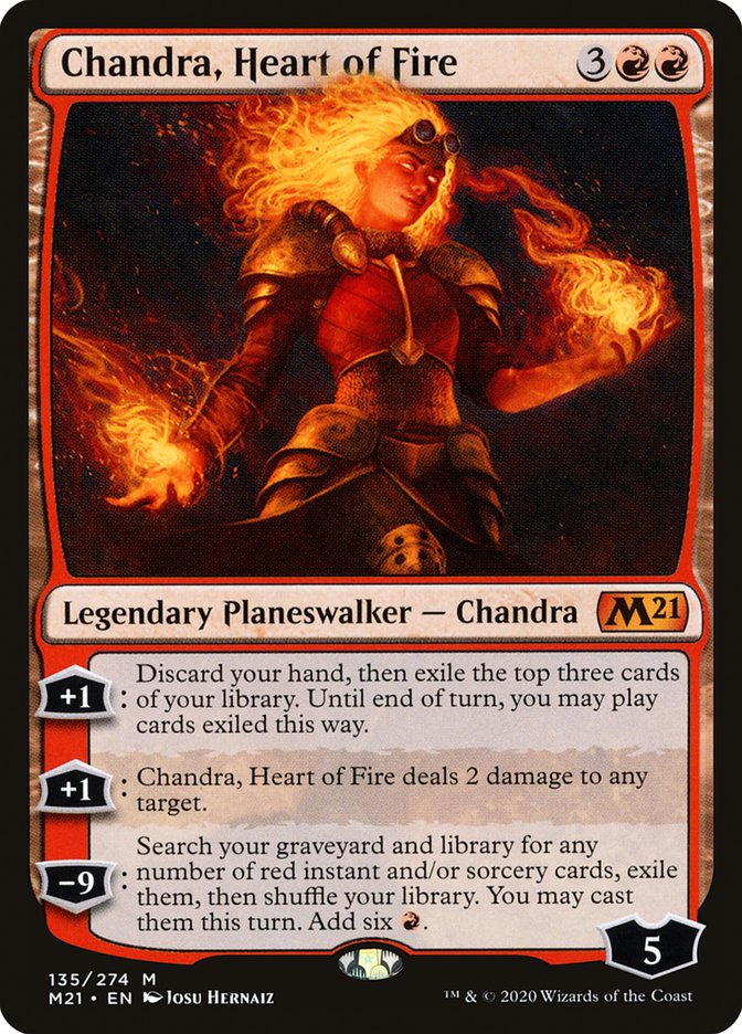 Chandra, Heart of Fire [Core Set 2021] | I Want That Stuff Brandon