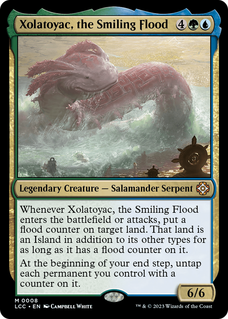 Xolatoyac, the Smiling Flood [The Lost Caverns of Ixalan Commander] | I Want That Stuff Brandon