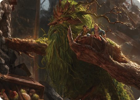 Treebeard, Gracious Host Art Card [The Lord of the Rings: Tales of Middle-earth Art Series] | I Want That Stuff Brandon