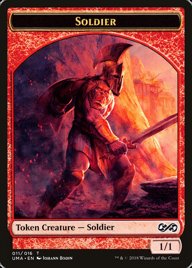 Soldier Token [Ultimate Masters Tokens] | I Want That Stuff Brandon