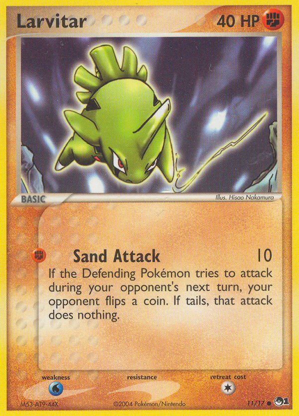 Larvitar (11/17) [POP Series 1] | I Want That Stuff Brandon