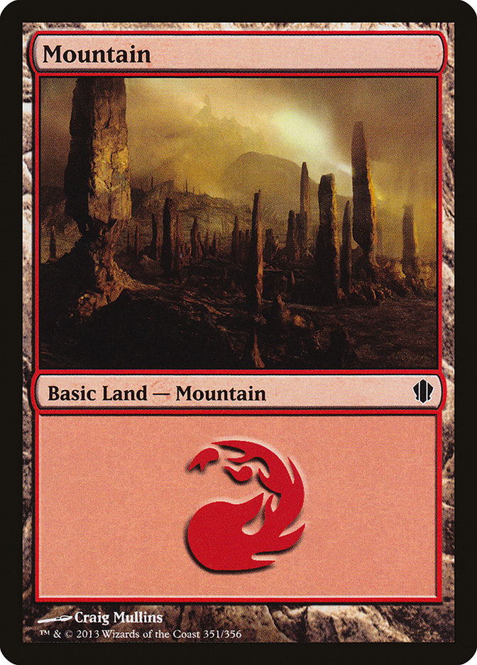 Mountain (351) [Commander 2013] | I Want That Stuff Brandon